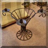 D14. Metal candelabra.